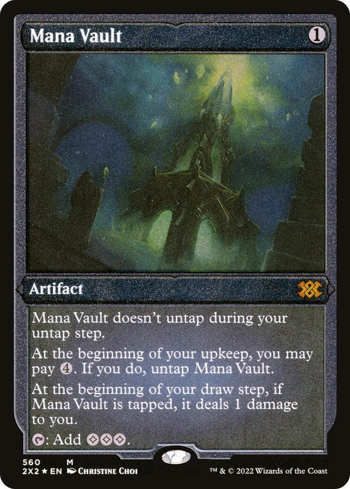 MTG Mana Vault 拡張アートFoil UBT マジックザギャザリング MTG Mana Vault 拡張アートFoil UBT マジックザギャザリング 【公式通販】