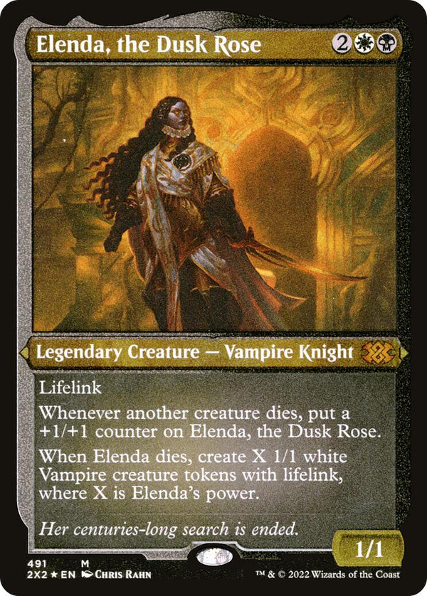 Elenda, the Dusk Rose (Foil Etched) [2X2 - 491]
