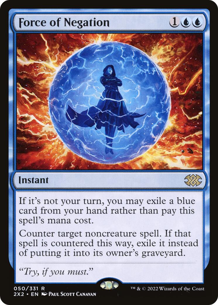 Force of Negation [2X2 - 50]