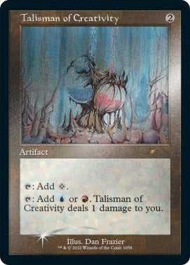 Talisman of Creativity (Retro Frame) (Foil Etched) [SLD - 1058]