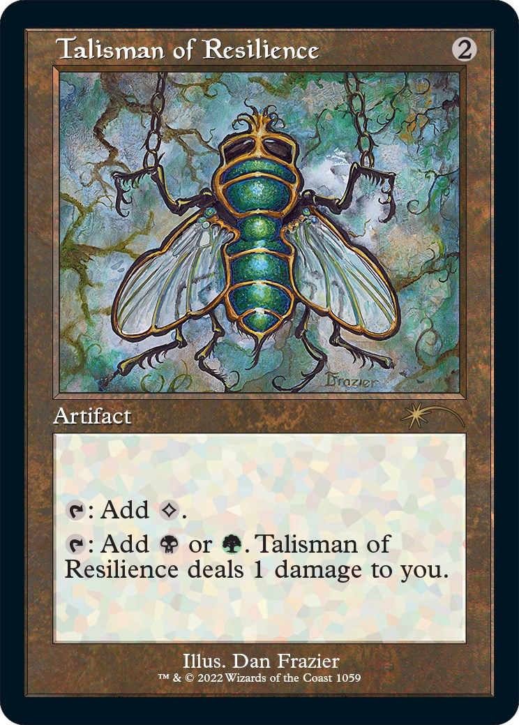 Talisman of Resilience (Retro Frame) [SLD - 1059]