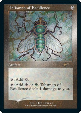 Talisman of Resilience (Retro Frame) (Foil Etched) [SLD - 1059]