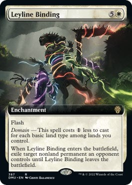 Leyline Binding (Extended Art) [DMU - 387]