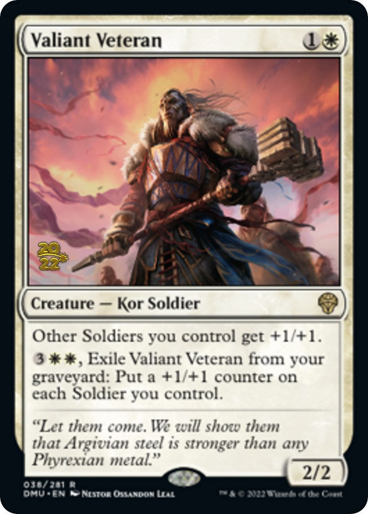 Valiant Veteran [PRE - 38]
