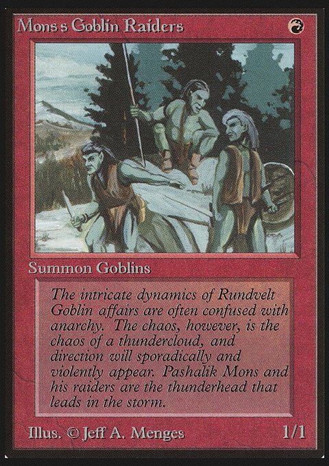 Mons's Goblin Raiders