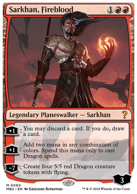 Sarkhan, Fireblood