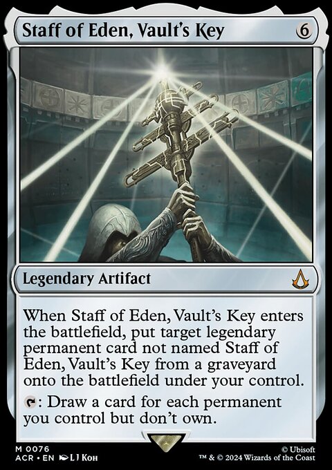 Staff of Eden, Vault's Key