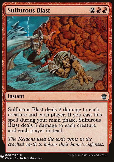 Sulfurous Blast