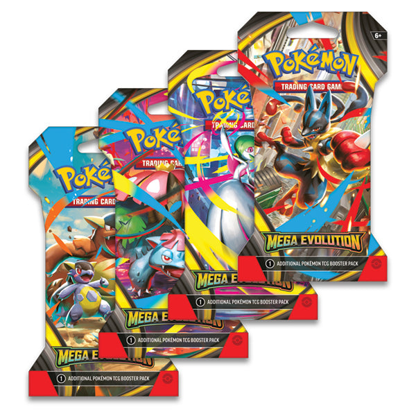 Pokemon TCG: Mega Evolution 01- Sleeved Booster