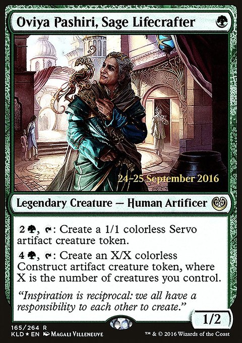 Oviya Pashiri, Sage Lifecrafter