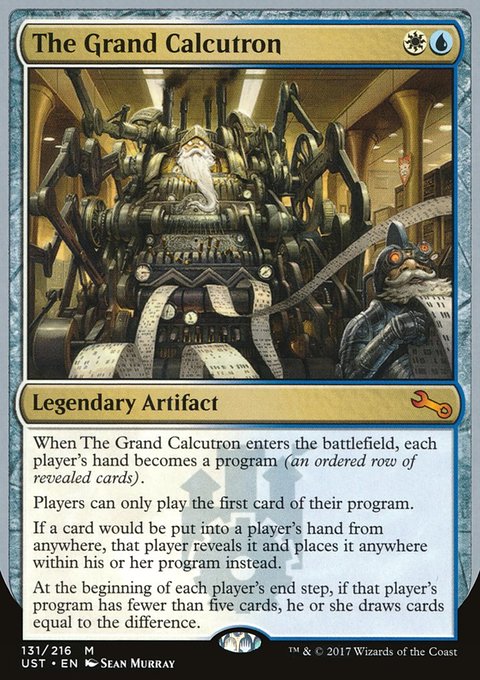The Grand Calcutron