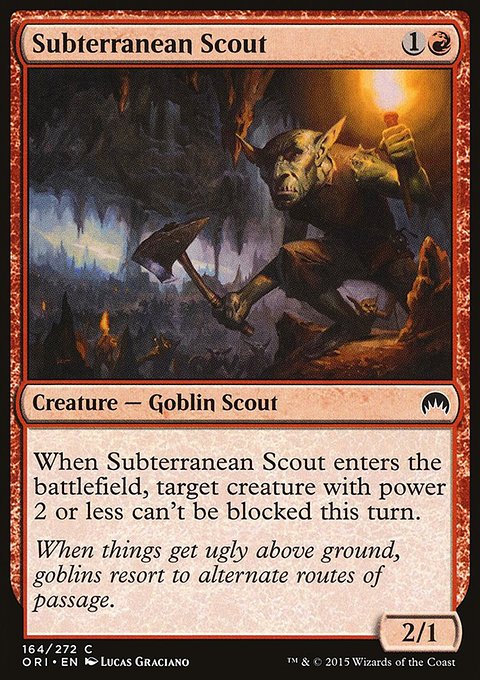 Subterranean Scout