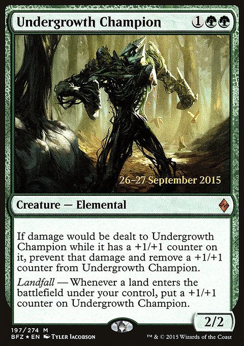 Undergrowth Champion