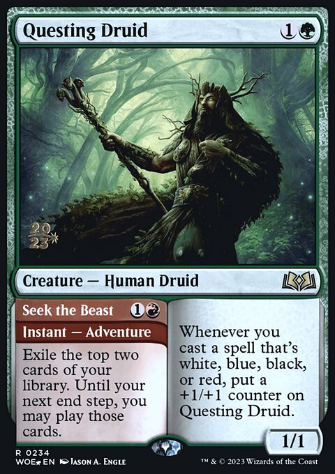 Questing Druid // Seek the Beast