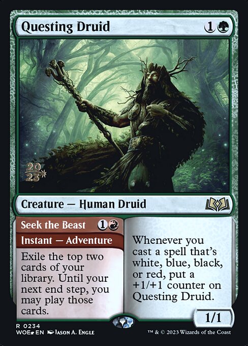 Questing Druid // Seek the Beast