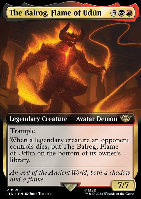 The Balrog, Flame of Udûn