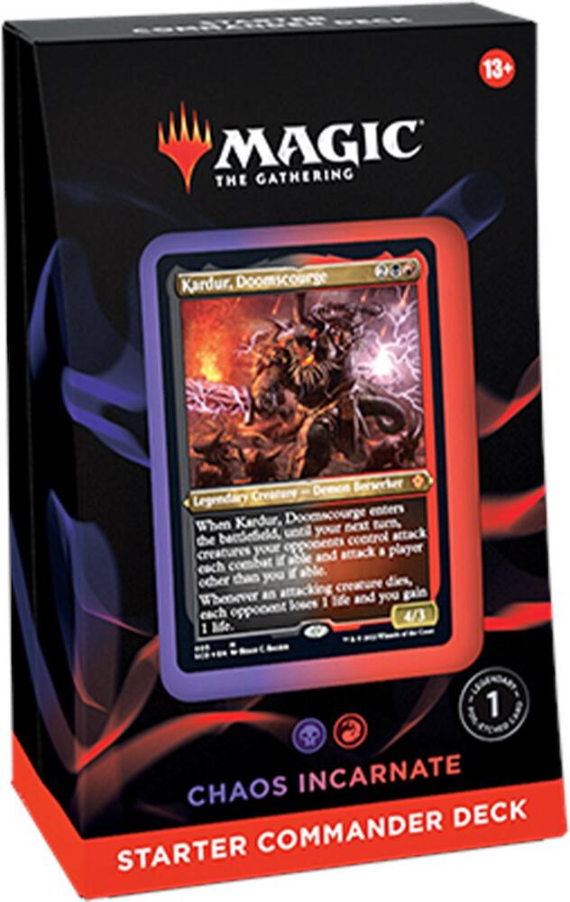 SCD Commander Starter Decks SCD Commander Starter Decks