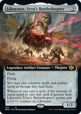 Liberator, Urza's Battlethopter (Extended Art) [BRO - 364]