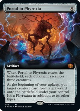 Portal to Phyrexia (Extended Art) [BRO - 365]