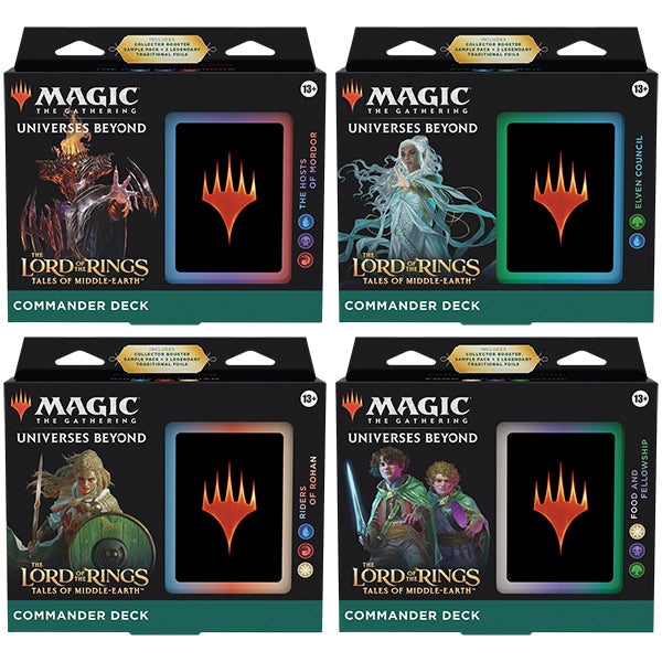 Lord of the Rings Commander Deck Display - BLACK FRIDAY SPECIALS