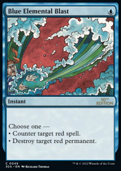 Blue Elemental Blast