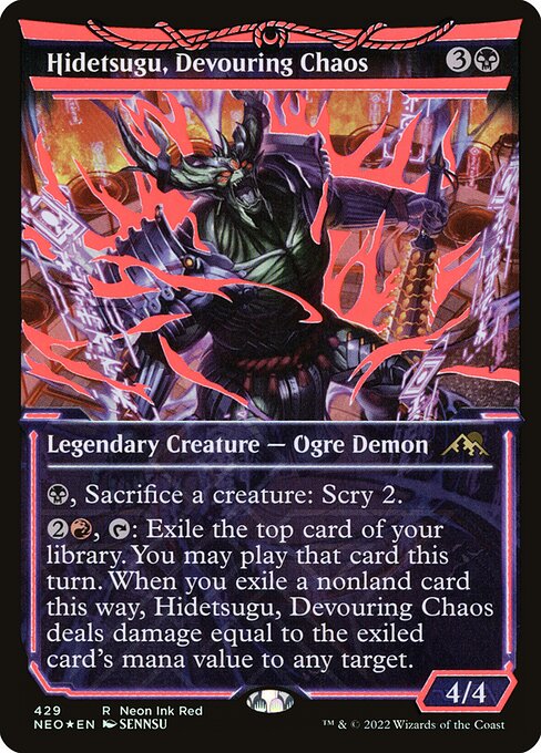 Hidetsugu, Devouring Chaos