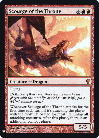 Scourge of the Throne | Conspiracy Foil | Card Kingdom