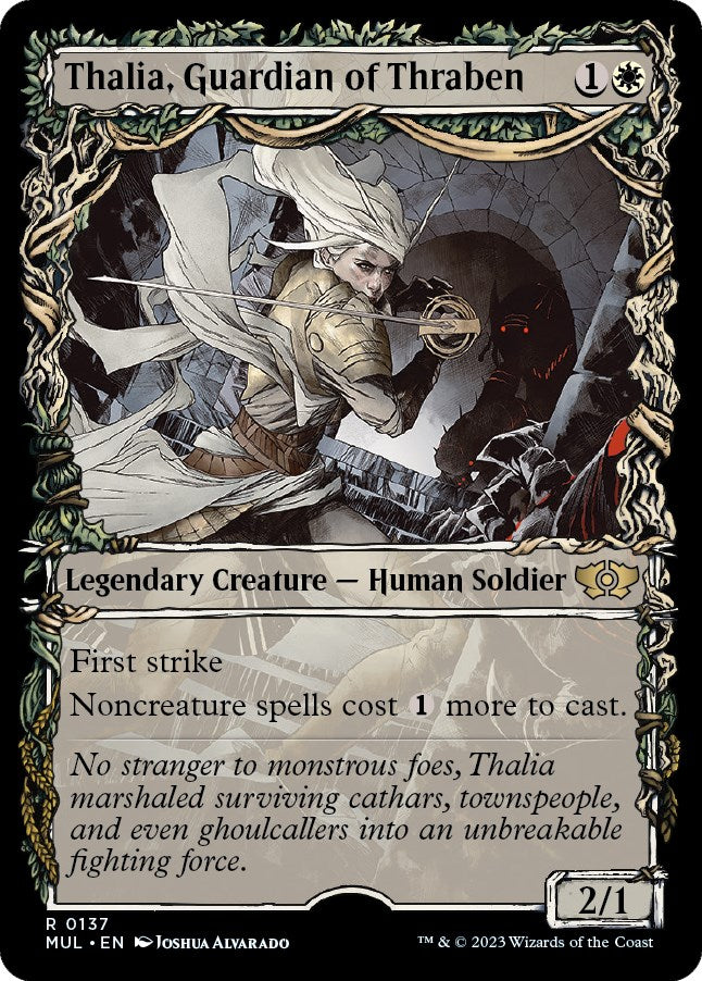Thalia, Guardian of Thraben (Halo Foil)