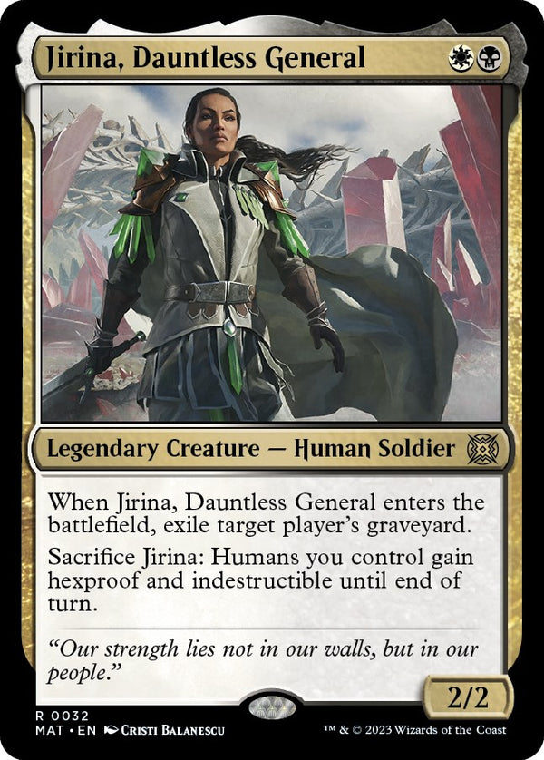 Jirina, Dauntless General [MAT - 32]