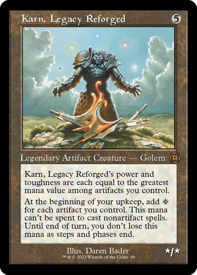 Karn, Legacy Reforged (Retro Frame) [MAT - 99]