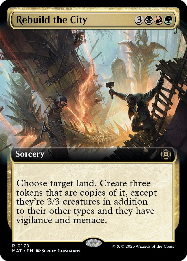 Rebuild the City (Extended Art) [MAT - 178]