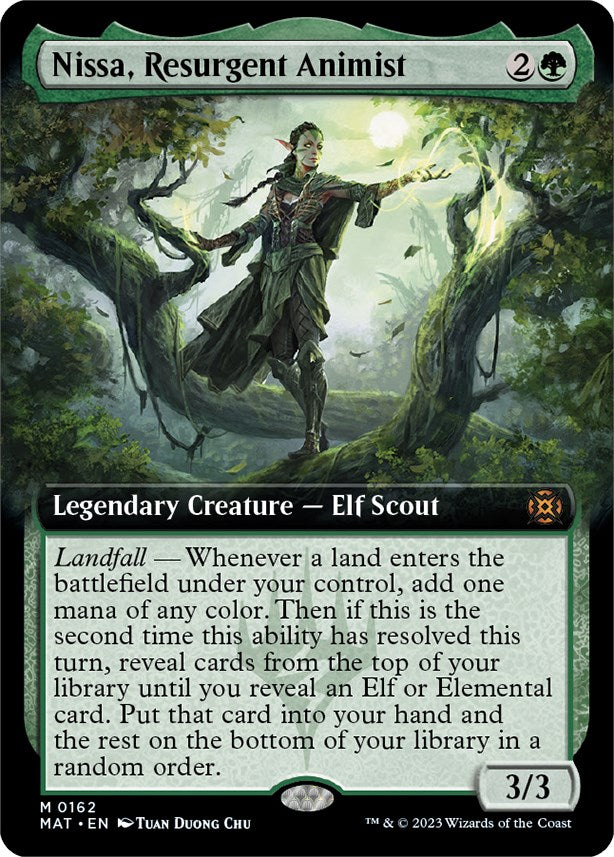 Nissa, Resurgent Animist (Extended Art)