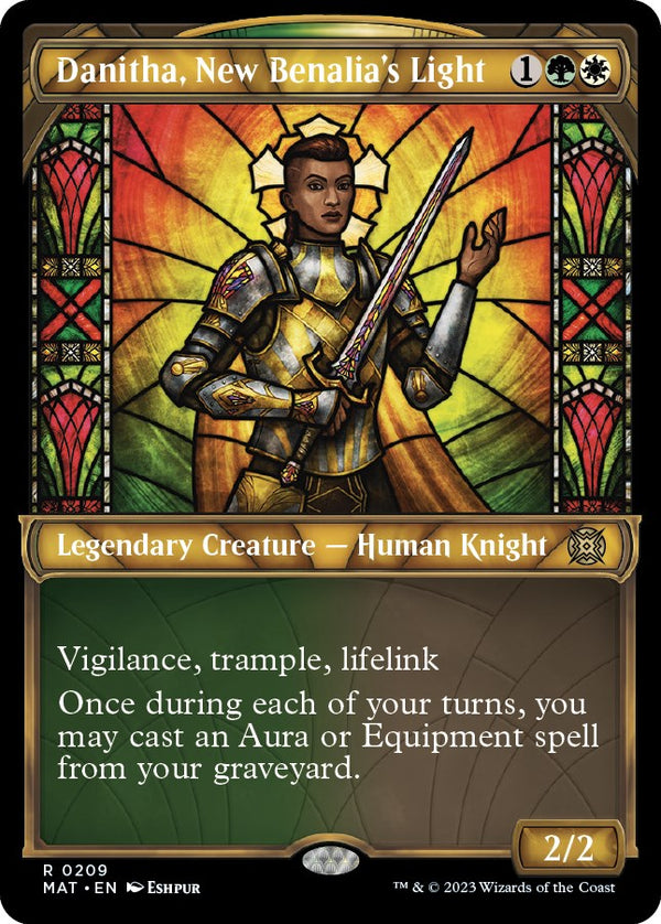 Danitha, New Benalia's Light (Halo Foil) [MAT - 209]