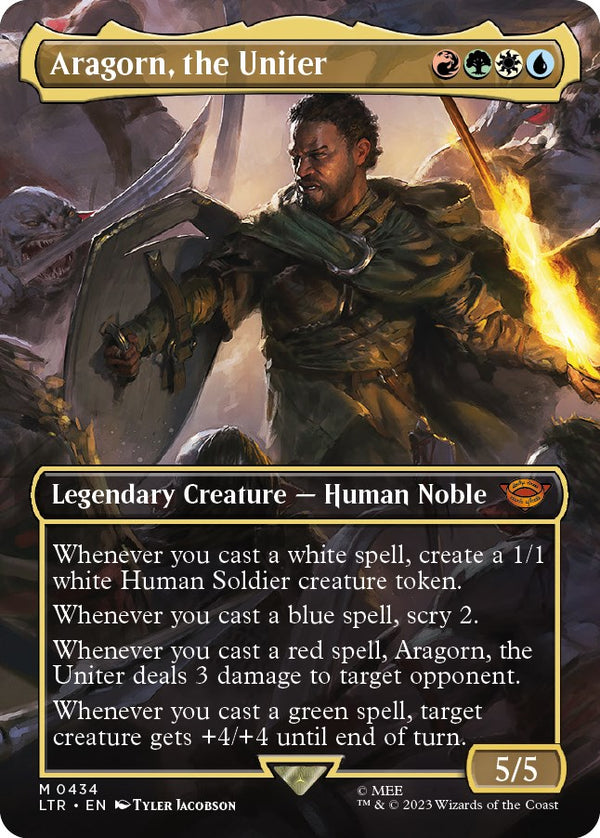 Aragorn, the Uniter (Borderless) [LTR - 434]