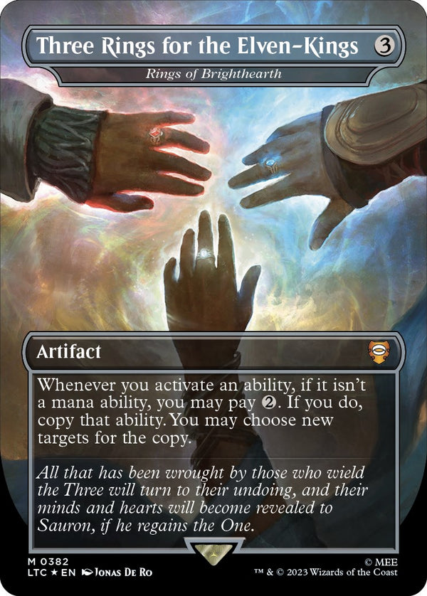 Three Rings for the Elven-Kings - Rings of Brighthearth (Surge Foil) [LTC - 382]