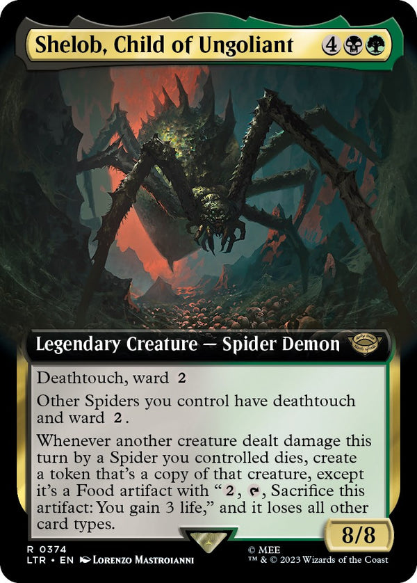 Shelob, Child of Ungoliant (Extended Art) [LTR - 374]