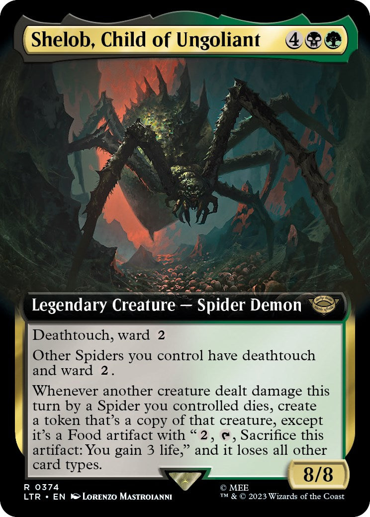 Shelob, Child of Ungoliant (Extended Art) [LTR - 374]