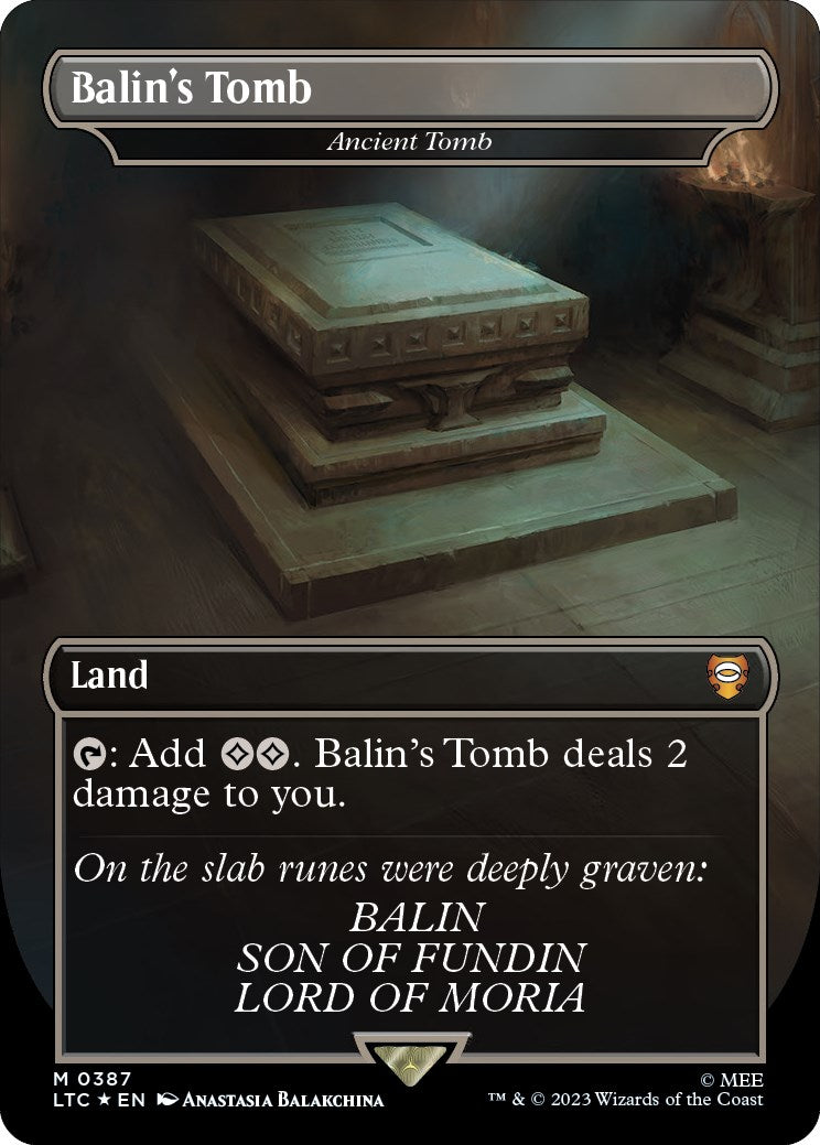 Balin's Tomb - Ancient Tomb (Surge Foil) [LTC - 387]