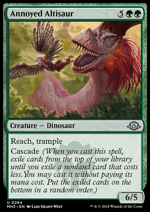 Annoyed Altisaur