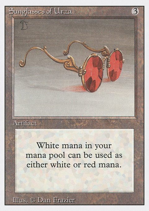 Sunglasses of Urza