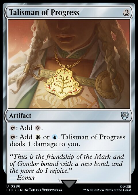 Talisman of Progress