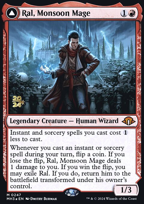 Ral, Monsoon Mage // Ral, Leyline Prodigy