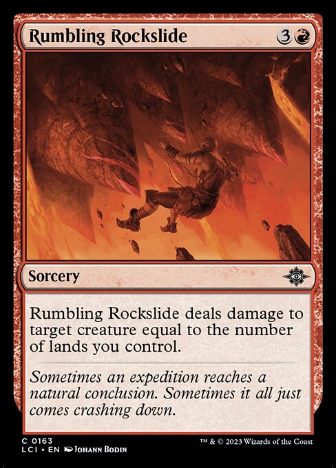 Rumbling Rockslide