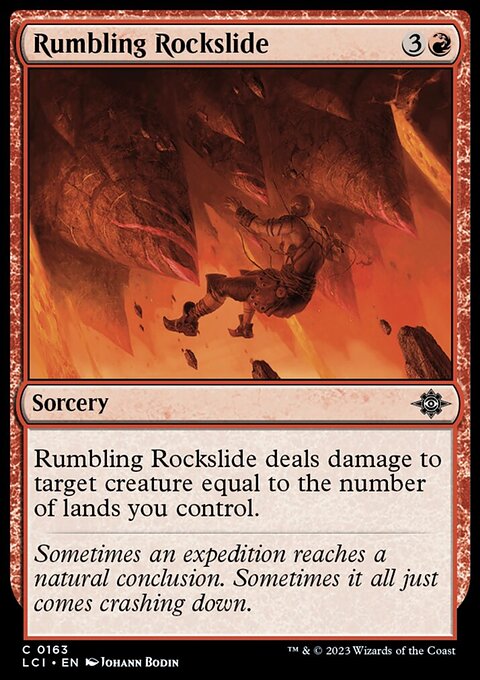 Rumbling Rockslide