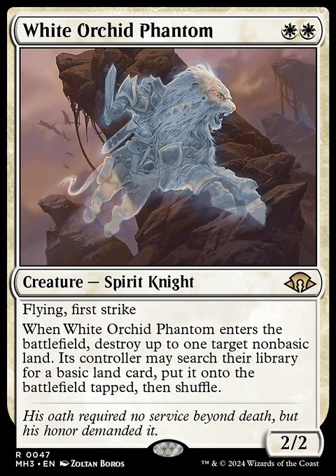 White Orchid Phantom