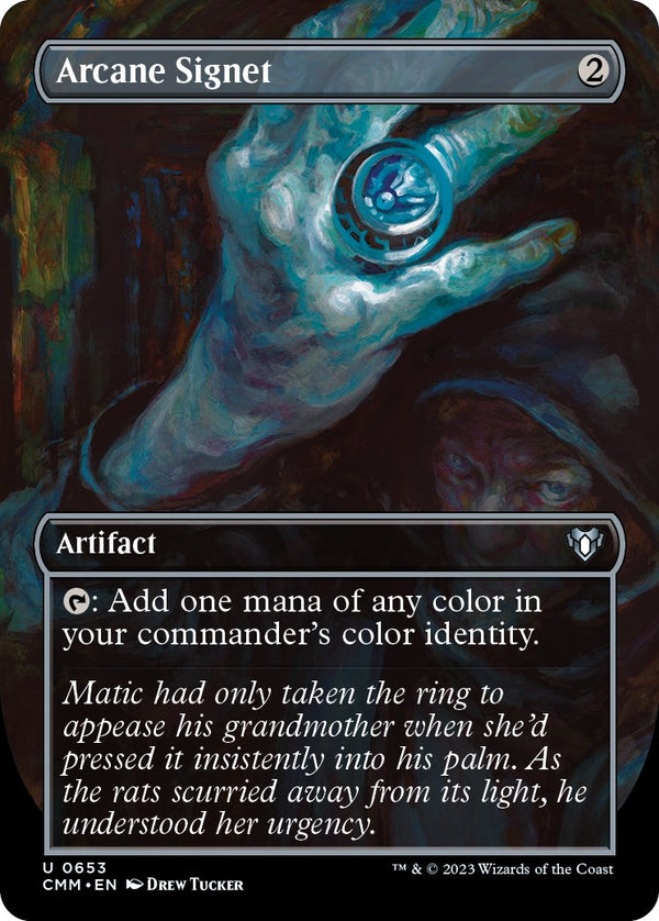 Arcane Signet (Borderless) [CMM - 653]