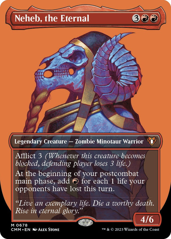 Neheb, the Eternal (Borderless) [CMM - 678]