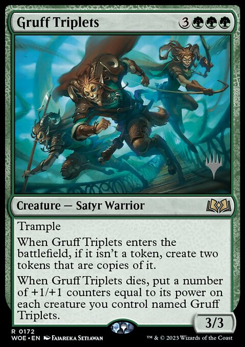 Gruff Triplets