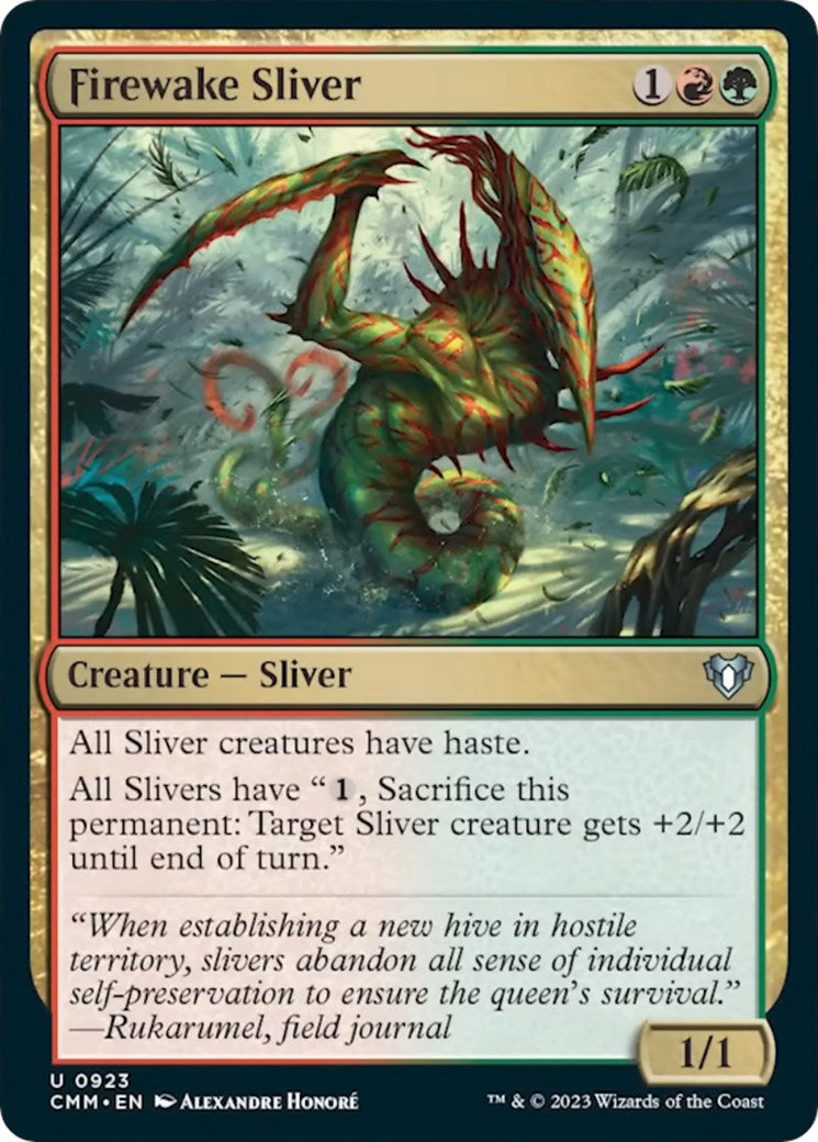 Firewake Sliver [CMM - 923]