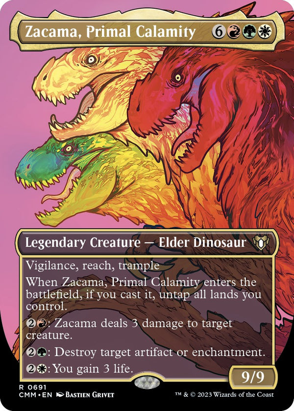 Zacama, Primal Calamity (Borderless) [CMM - 691]